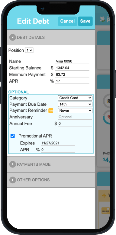 Debt Payoff Planner – Overview