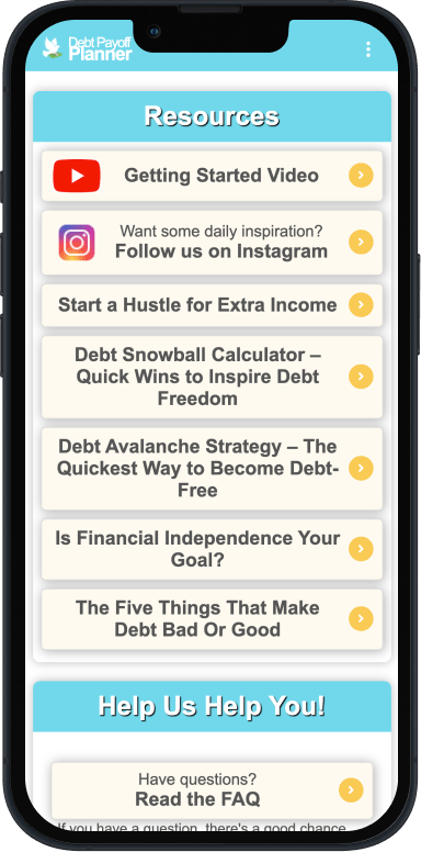 Debt Payoff Planner – Overview